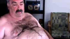 grandpa cum on cam