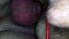 Big dick B brings a hung 21-year-old with to tag my barr ass
