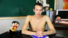 Slender Twink Pornstar Interviewing Jt Wreck