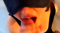 Mouth cum swallow