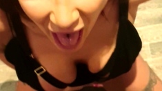 Brunette Hardcore Blowjob