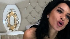 Big boobs milf masturbates with her dildo