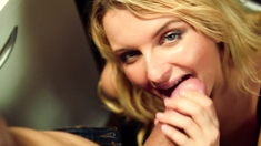 Olivia Ryder Blonde Blowjob Brunette Car Handjob