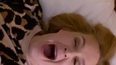 Gorgeous Mature Blonde Solo Masturbation