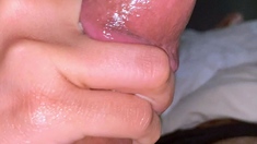 Brutal anal amateur cumshot