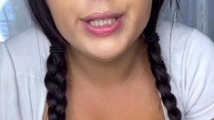 Great Big Boobs On Masturbating Redhead