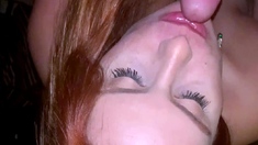 Amateur cunt close up fucking creampie