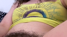 Close Up Hairy Housewife