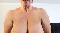 Blonde MILF with Big Boobs Playing Cam Free Porn