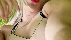 Gorgeous Mature Blonde Solo Masturbation