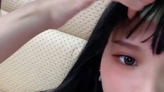 Amateur asian teen licks ass and sucks cock