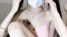 Amateur Webcam Cute Teen Plays Solo with Big Dildo