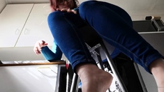 Hot brunette prensley foot fetish sex