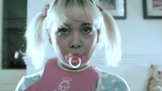 Curly Blonde Teen Records Solo Dildo Masturbation More At