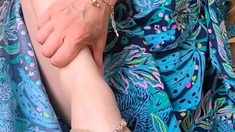 Lovely Blonde With Tight Pussy Masturbate Solo