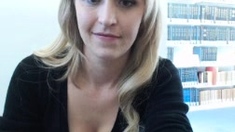 Amateur Blonde Teen Plays Solo with Toy Webcam Porn