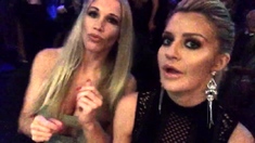 Hot Blonde Lesbians Teasing
