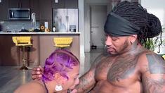 Hot Black Maid Does Some Webcam Black and Ebony