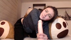 Amateur Webcam Teen Flashes Masturbates