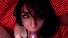 Teasing edged handjob blowjob cumshot compilation pov part 2