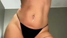 Young Amateur Girl Stripping and Masturbating Cam