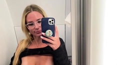 Blonde big titted amateur milf banged