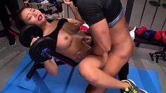 Japanese Babes Are Fucked In The Gym During Their Training
