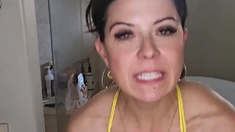 Leann amateur beautiful brunette with big boobs