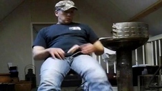 Big-cock Farmer Daddy Jerks Off