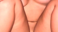 Hot Stepsister On The Beach Makes Vacation Worthwhile.