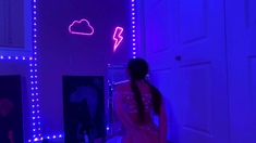 Xxlayna Marie's First Ever Anal Solo In Front Of Mirror Big