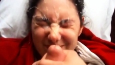 Shy Amateur Gets A Facial