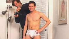 Gorgeous Young Man Has A Horny Daddy Drilling His Ass Nice And Deep