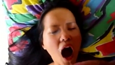 Hot amateur blowjob and facial cumshot