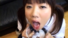 Japanese Teen Facial