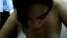 Malay Girl Blowing Her Muslim Circumcised Bf