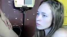 Blonde Cam Facial
