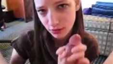Cute Teen Sucking Dick