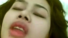 Indonesian Girl Ria First Anal