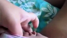 Solo Girl Shaved Pussy Masturbation