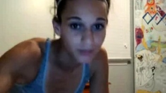 Cute Teen Girl With A Boner